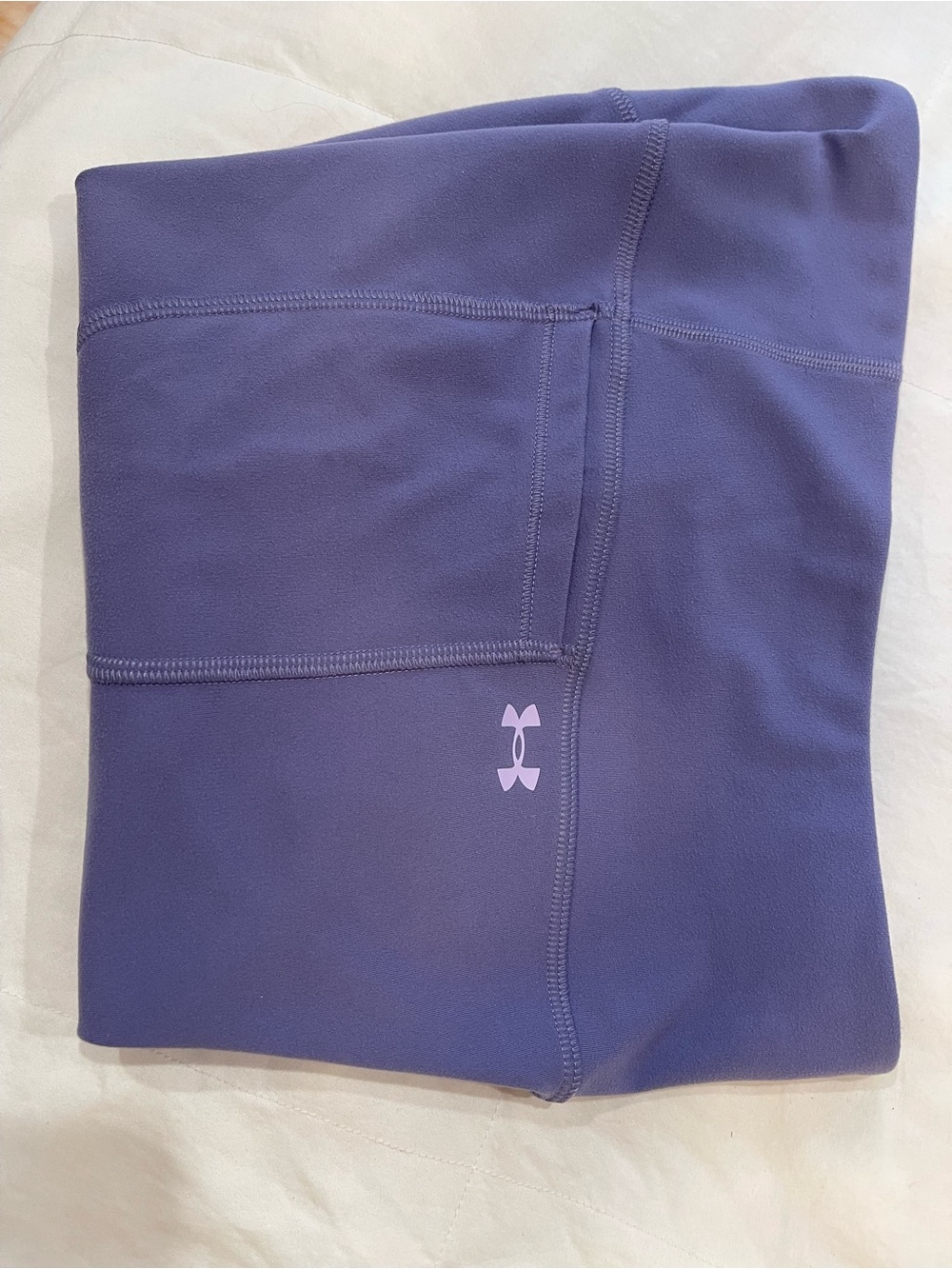 Under Armour Women’s 5in Purple Active Biker Shorts with side pocket